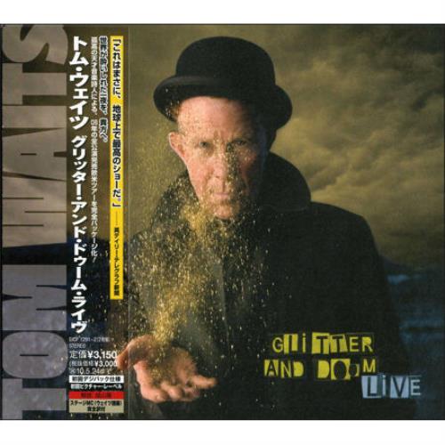 Tom Waits Glitter And Doom Live Japanese 2 CD album set (Double CD